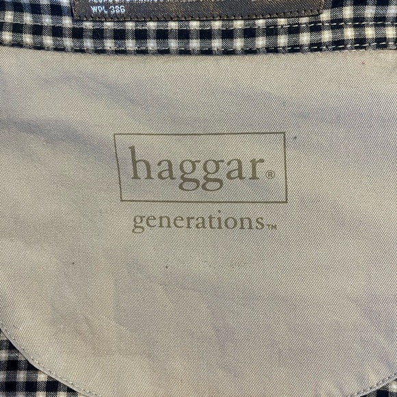 Haggar Men’s Button Down Dress Shirt - Picture 4 of 4